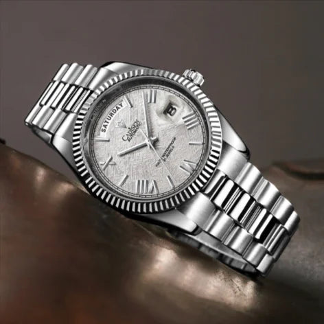 Men's Stainless Steel Sapphire Watch