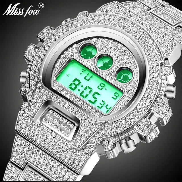 Relojes de cuarzo con diamantes