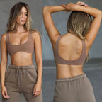 Women's Shockproof Yoga Top - Breathable & Moisture-Wicking