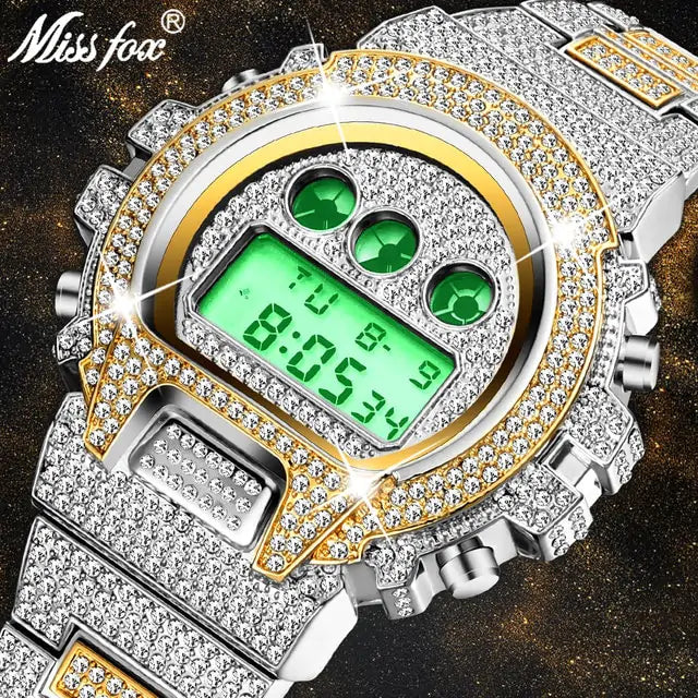 Relojes de cuarzo con diamantes