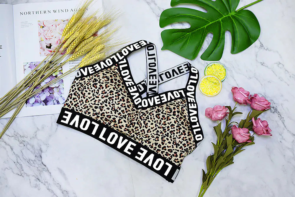 New Women's Leopard Print Yoga Set for Fitness