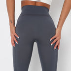 Women's Yoga Pants Push Up Workout Leggings Seamless Running Exercise Activewear Athletic Gym Tights High Waist Fitness Trousers