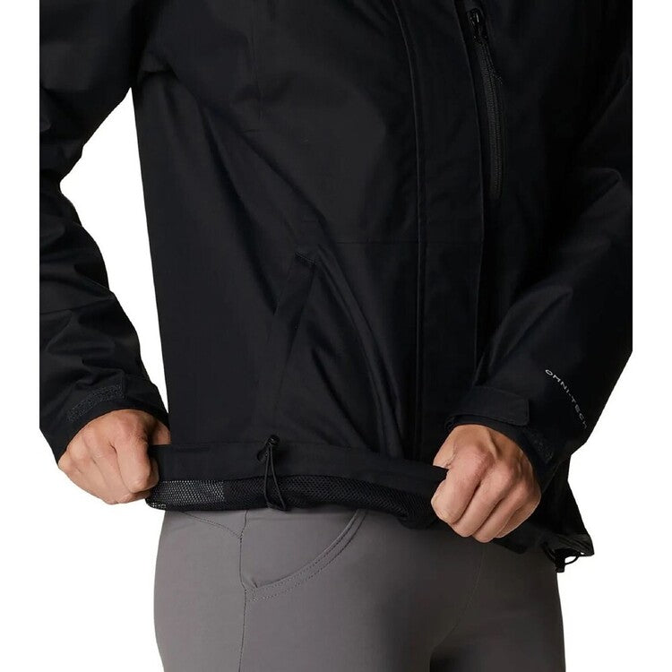 Columbia Womens Plus Size Hikebound Jacket Black 3X