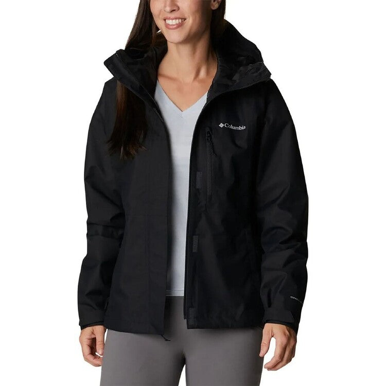 Columbia Womens Plus Size Hikebound Jacket Black 3X