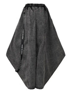 Black Denim Harem Pants