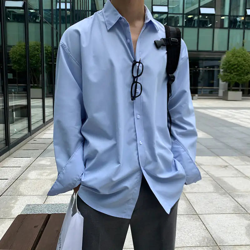 Casual Button Long Sleeve Shirt