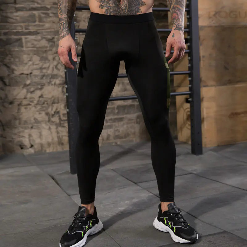 Men's Running Tights |  Camouflage Training Pants