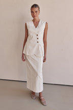 Linen Vest for Women