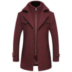 Men's Wool Overcoat (Double Layered)