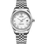 Detective Explosion Calendar Mens Watch Business Watch Mechanical Automatic Mechanical Watch Waterproof Sheet