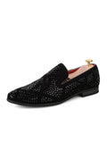 Rhinestone Shining Loafer Shoes