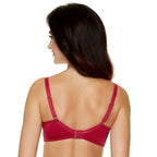 Sheer Mesh Embroidery Full Coverage Bra Gorteks Sierra