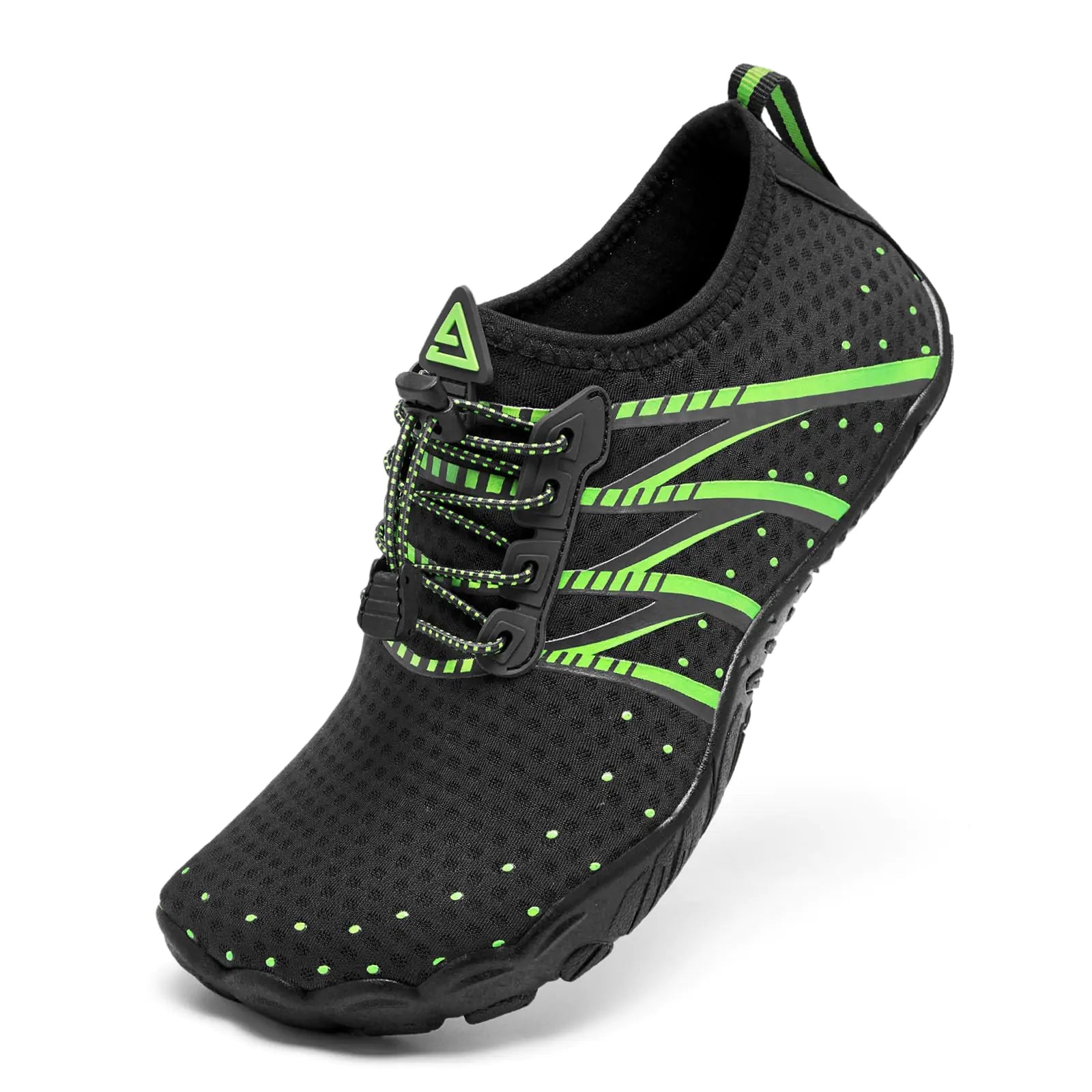 Limberun Water Shoes Mens Womens Adult Aqua Swimming Beach Shoes Pool Shoes for Men Women Black 10.5W/9.5M