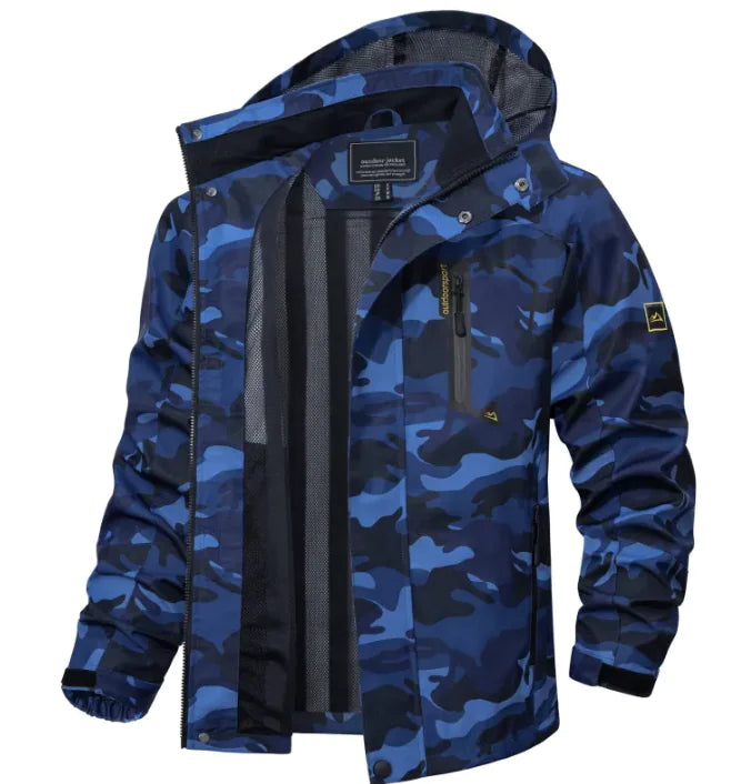 Men’s Windproof Hooded Puffer Jacket – FIT Series