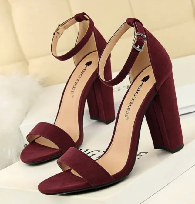 Women's 9.5cm High Heels Sandals Summer