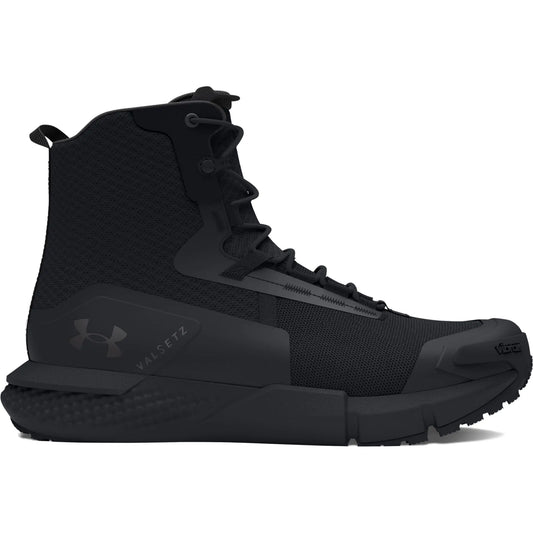 Under Armour Mens Charged Valsetz Zip (001) Black/Black/Jet Gray 8.5 US