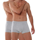 KARSWATT Washable Absorbency Urinary Incontinence Underwear for Men Reusable Leak Proof Boxer Briefs for Bladder Leak Protection 2 Pack (X-Large Gray)