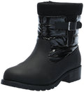 Mocasín Trotters para mujer, color negro/negro, talla 9.5