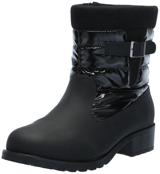 Trotters Womens Boot Loafer Black/Black 9.5