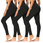 Leggings mit hoher Taille | Schwarz
