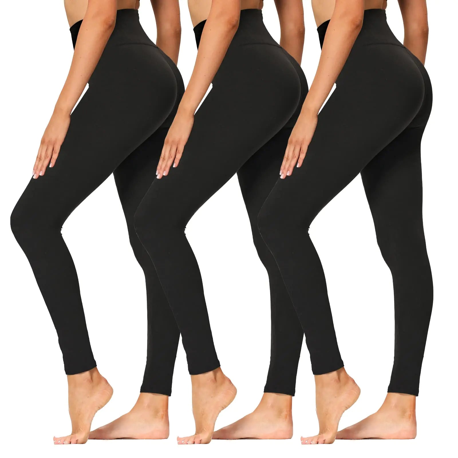 High Waisted Leggings | Black