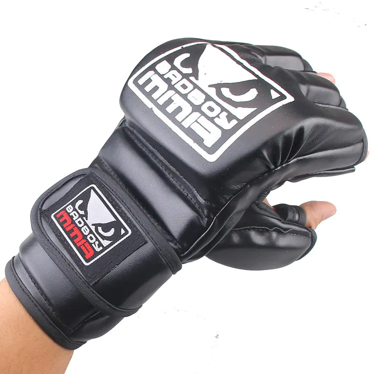 Half-finger gloves MMA boxing gloves adult (Pair)