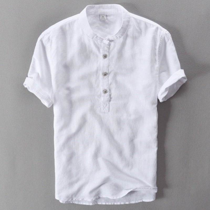 Vintage Shirt Short Sleeve Retro