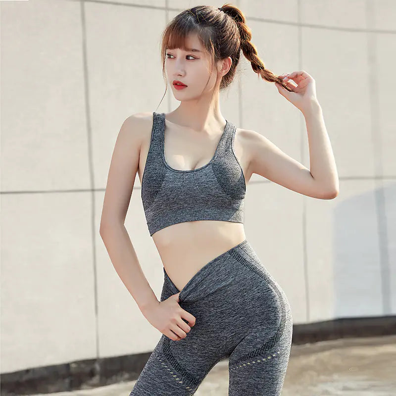 High Waist Quick-Drying Stretch Fitness Pants