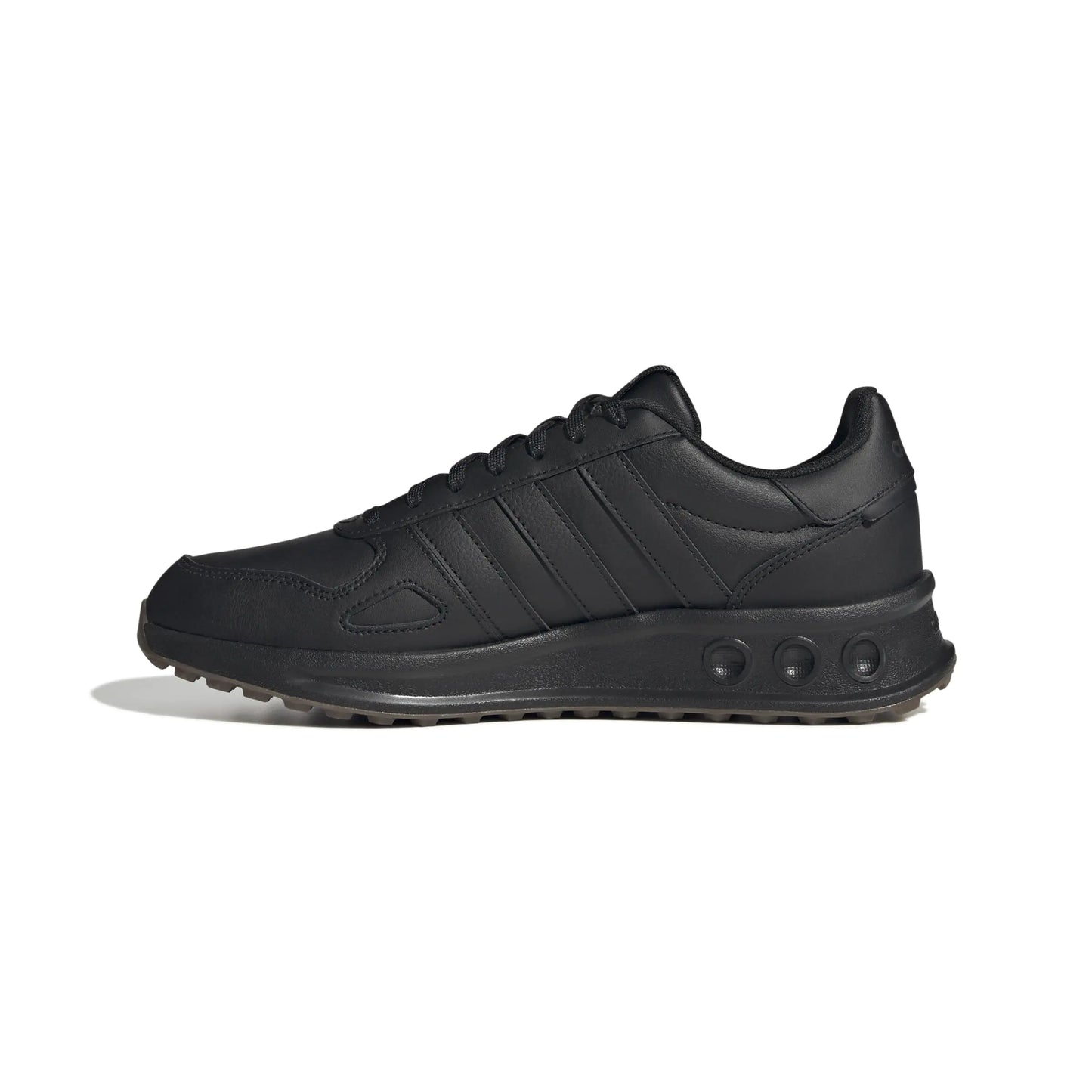 adidas Mens Run 84 Sneaker Black/Black/Grey 10.5