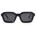 ADE WU Trendy Square Sunglasses for Women Men Fashion Retro Cool Square Frame Sun Glasses Unsix Stylish Black Shades