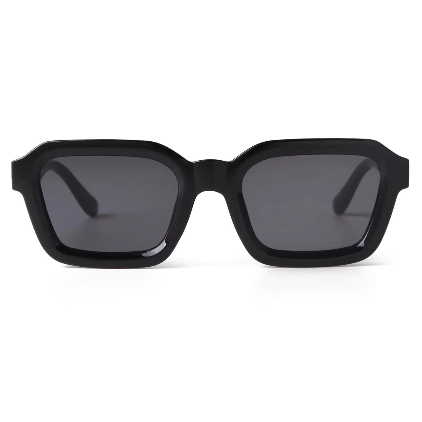 ADE WU Trendy Square Sunglasses for Women Men Fashion Retro Cool Square Frame Sun Glasses Unsix Stylish Black Shades