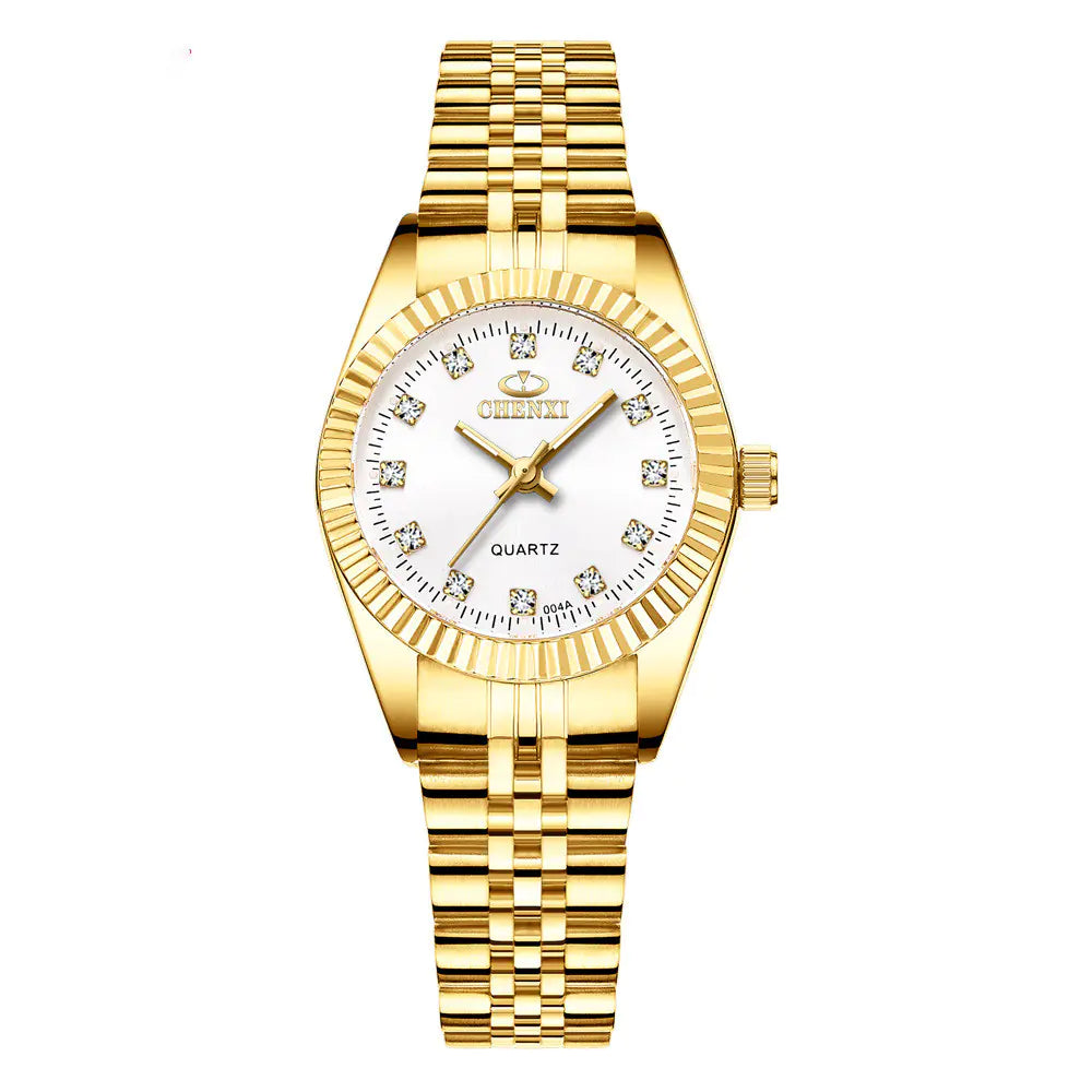 Gold Couple Watches for Women - Model 004A